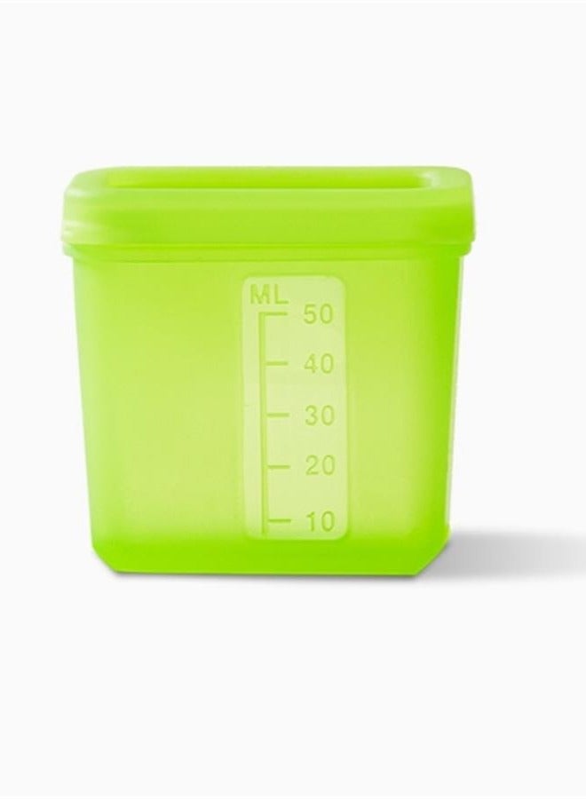 400ml green detachable baby silicone food complementary box - Image 4