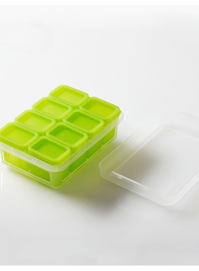 400ml green detachable baby silicone food complementary box - Image 3