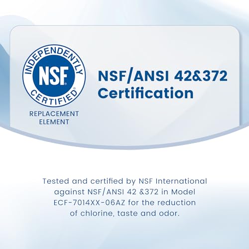 AquaCrest AQUA CREST Replacement for Brita® Filter, Brita® Water Pitchers and Dispensers, Classic OB03, Mavea® 107007, and More, NSF Certified Pitcher Water Filter, 1 Year Filter Supply, 6 Count - Image 2