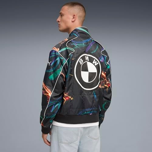 Puma | BMW M Motorsport Cao Fei Men's Racer Jacket | Black | 2XL - Image 4