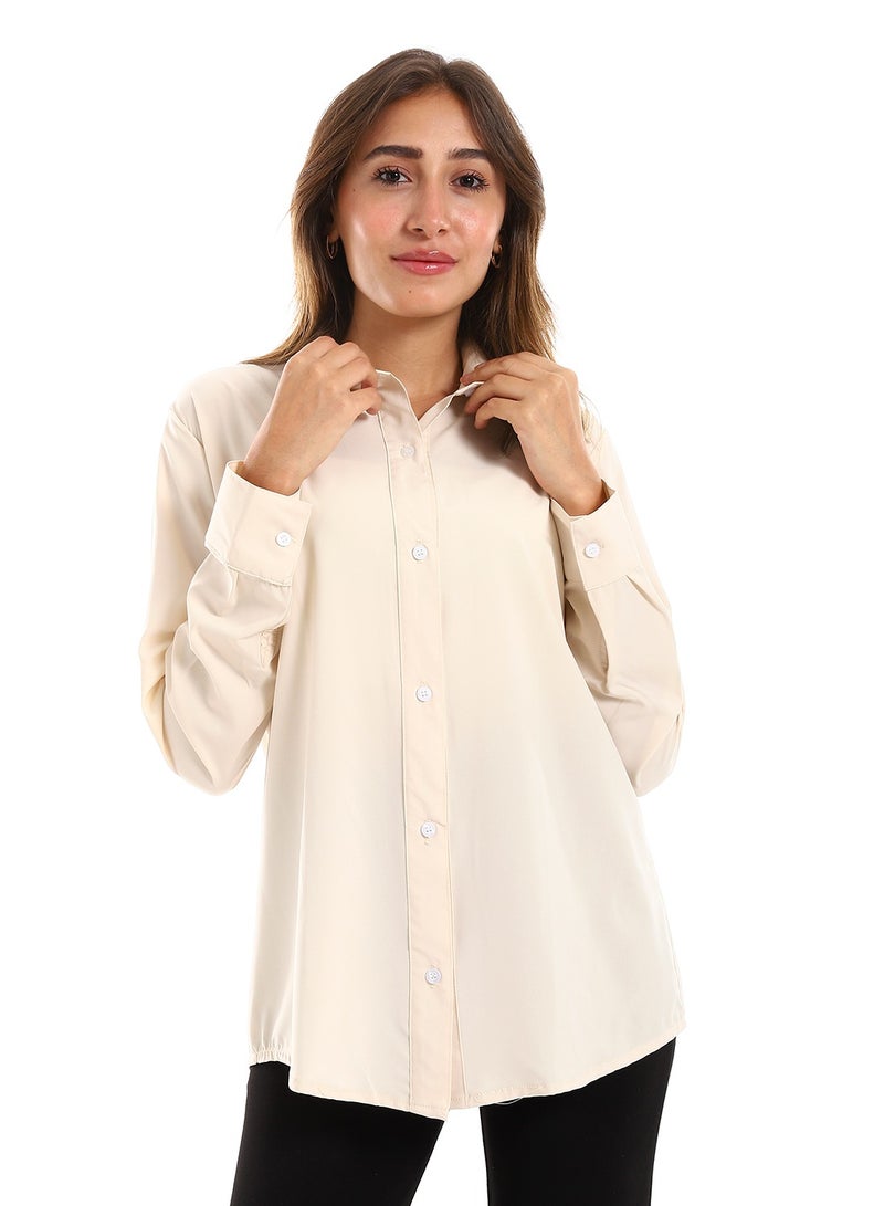 Master Jeans Women Long sleeve buttoned down shirt - Image 1