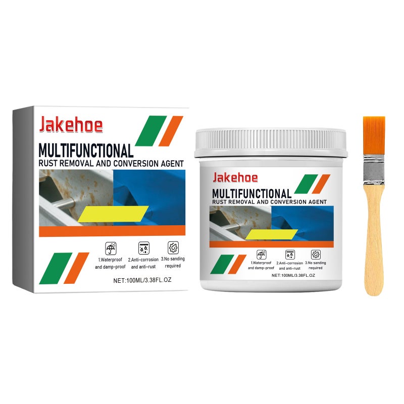 Jakehoe Multi-Functional Rust Inhibitor And Converter (Rust Red) For Iron Roofing And Color Steel - Anti-Rust Primer - Image 1