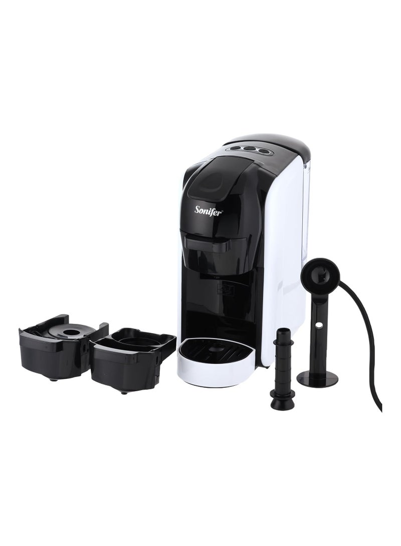 سونفير SF-3539 Coffee Maker 19 bar pressure AC 220-240 V~ 50/60 Hz 1450W 1.2 kg 1450 W SF-3539 black & white - Image 1
