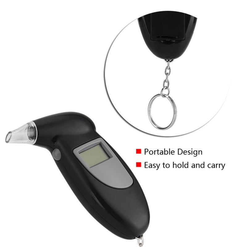 Portable Breath LCD Digital Display Alcohol Tester/Analyzer with Backlight - Image 3