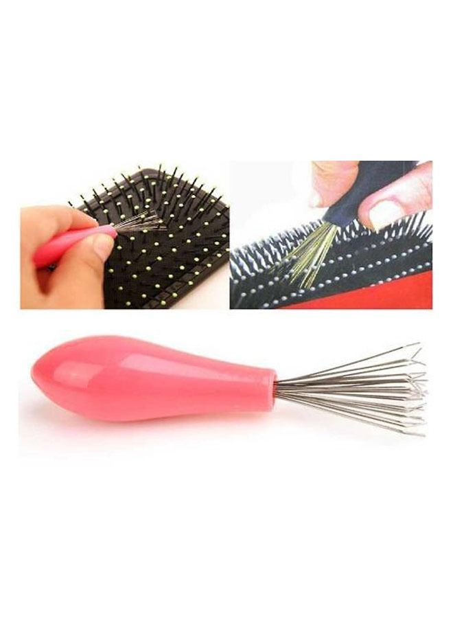 3 Pcs Comb Hair Brush Cleaner Plastic Handle Cleaning Brush Remover Embedded Beauty Tools Cleaning Products Cleaning Supplies - Image 1