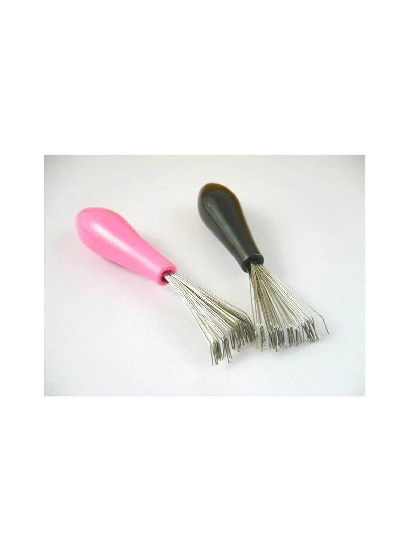 3 Pcs Comb Hair Brush Cleaner Plastic Handle Cleaning Brush Remover Embedded Beauty Tools Cleaning Products Cleaning Supplies - Image 5