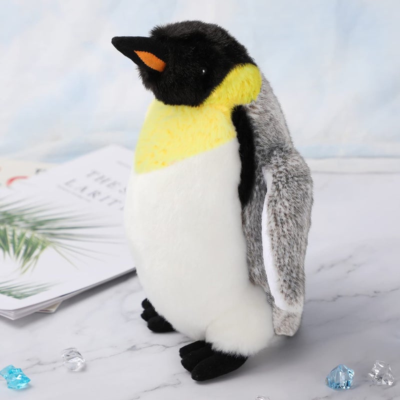 AULUDA Penguin Plush Toy, 10" Stuffed Animal Small Plushie Doll, Soft Fluffy Like Real Penguin Hugging Toy - Present for Every Age & Occasion - Image 5