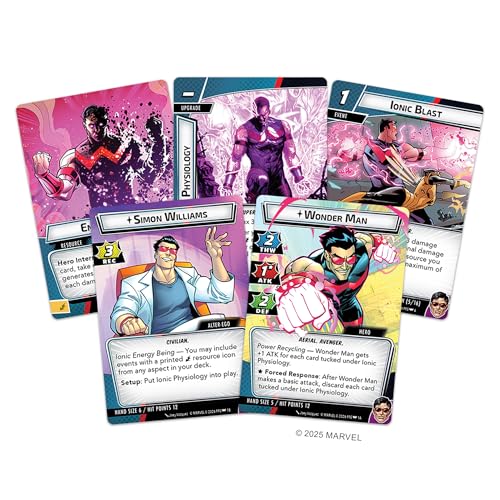 Asmodee Marvel Champions The Card Game Wonder Man Hero Pack Cooperative Strategy Game for Kids Adults Ages 14 14 Players 4590 Min Playtime - Image 5