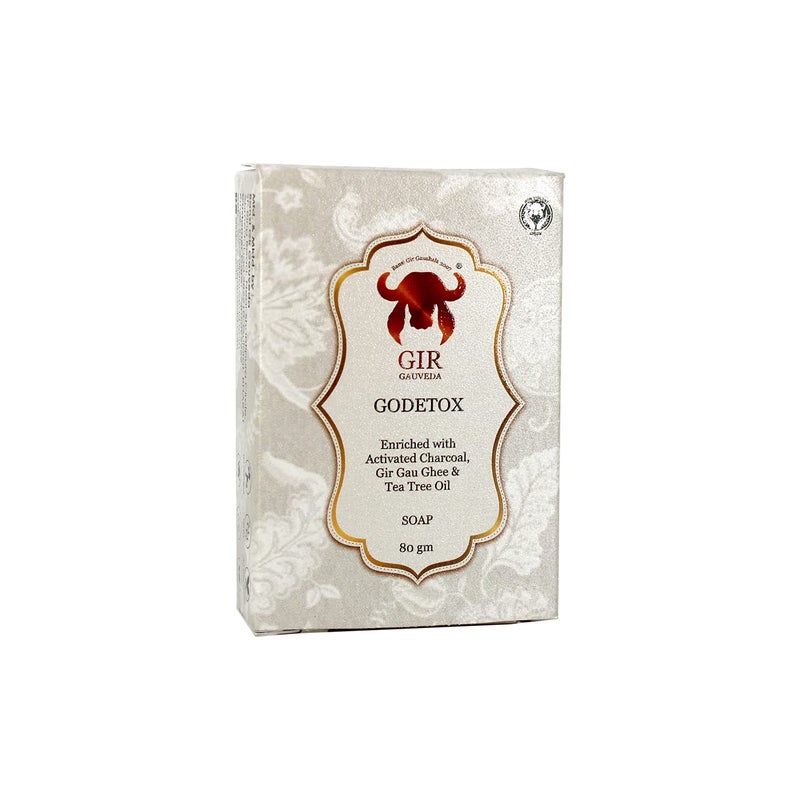 GIR Godetox Herbal Soap 80GM  No Chemical Paraben Free  Natural  Herbal  Pack of 6 - Image 2