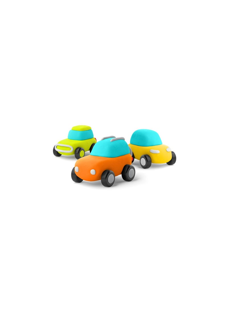 HEY CLAY Eco Cars Air-Dry Clay 6 Cans - Image 4