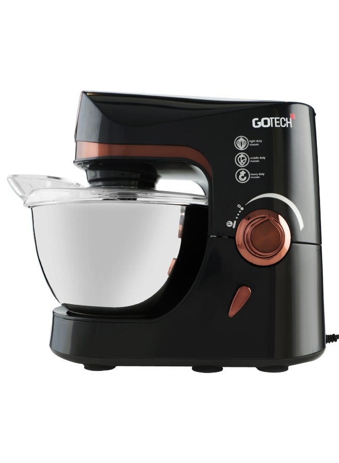 GOTECH GOTECH Stand Mixer 1000W 4.5L 18 functions GT-SM200 BLACK  - Image 4