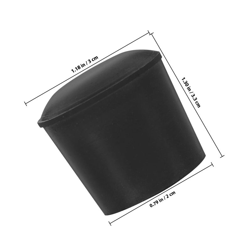 8Pcs Non Slip Rubber Pads Anti Scald Furniture Leg Caps For Chair Table Kitchen - Image 3