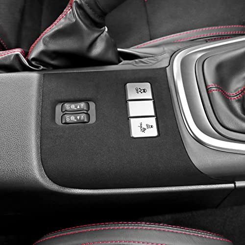 KUNGKIC for MT Toyota GR86 Subaru BRZ 2023 2022 2021 2024 2025 Seat Heating Control Button Cover Center Console Panel 9002 Color Italian Suede Sticker Interior Accessories - Image 3