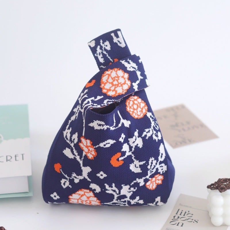 Knitted Bag Handbag Bucket Bag Tote Bag Woven Bag Women'S Bag Women'S Bag Vest Bag Simple Gift - Image 1