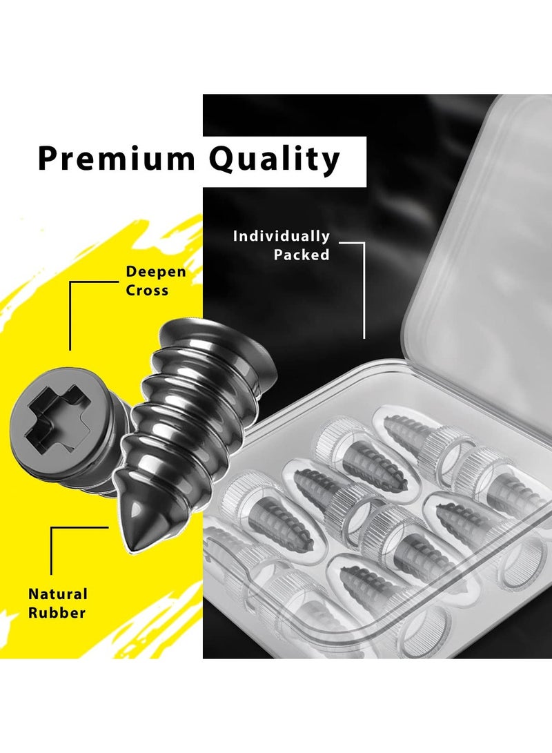 KASTWAVE 20pcs Tyre Repair Kit, Tire Rubber Nails Tool, Self-Service Car Wheel Puncture Repair Screws with Screwdriver Set for Auto, Motorcycle, Bike, Truck, Tractor, Jeep, ATV (10S & 10L) - Image 4