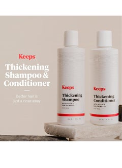 Keeps Keeps Hair Growth Shampoo and Conditioner Set - Treatment for Thinning Hair and Hair Regrowth - Men's Hair Products Infused with Biotin, Caffeine, & Saw Palmetto  - Image 4