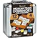 Queensell Mexican Train Dominoes Set with 4 Holders Dominoes Double 12 with Wooden Hub and Tiles Holders Double 12 Dominos Set for Family Game Night for Adults and Kids Ages 8 and up D12 4 Holders - Image 3
