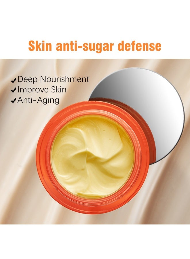 Disaar Vitamin C Moisturizer with Organic Hyaluronic Acid – Brightening and Hydrating Face Cream, Anti-Wrinkle and Anti-Aging Formula, Rich in Antioxidants for Skin Protection, Enhances Glow and Elasticity, Suitable for All Skin Types, 50ml - Image 4