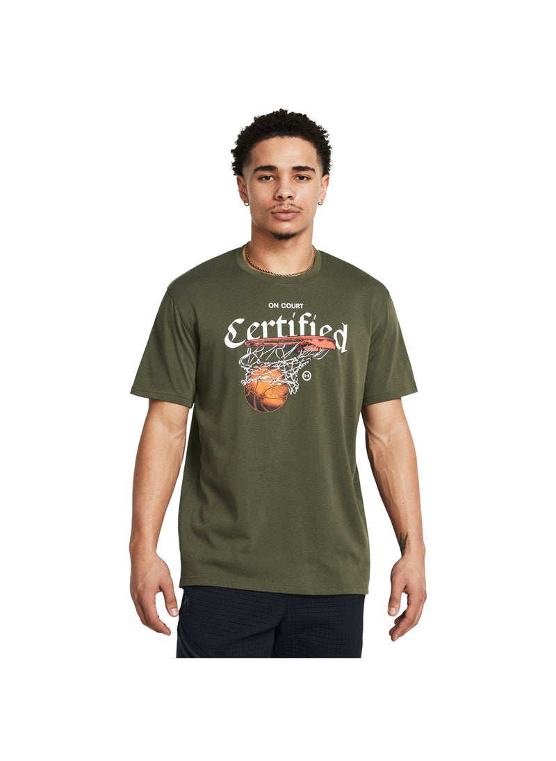 UNDER ARMOUR Heavyweight Hoops Certified T-shirt  - Image 1
