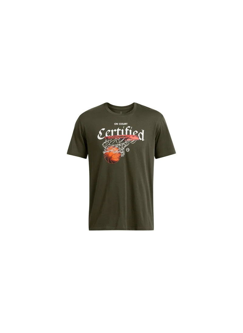 UNDER ARMOUR Heavyweight Hoops Certified T-shirt