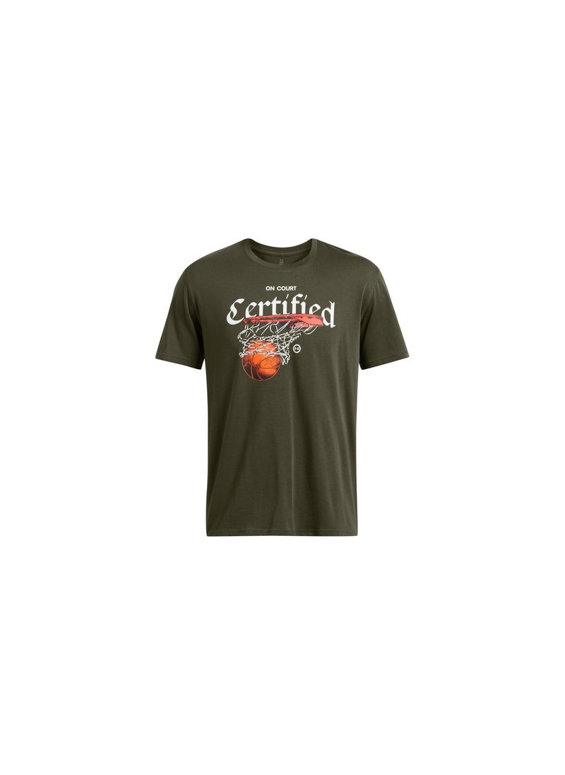 UNDER ARMOUR Heavyweight Hoops Certified T-shirt  - Image 3