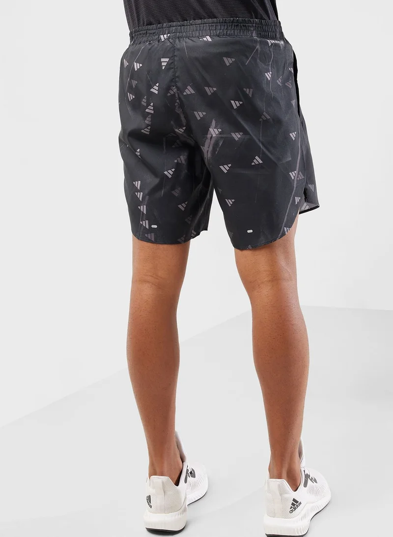 Adidas Run It Brand Love Shorts
