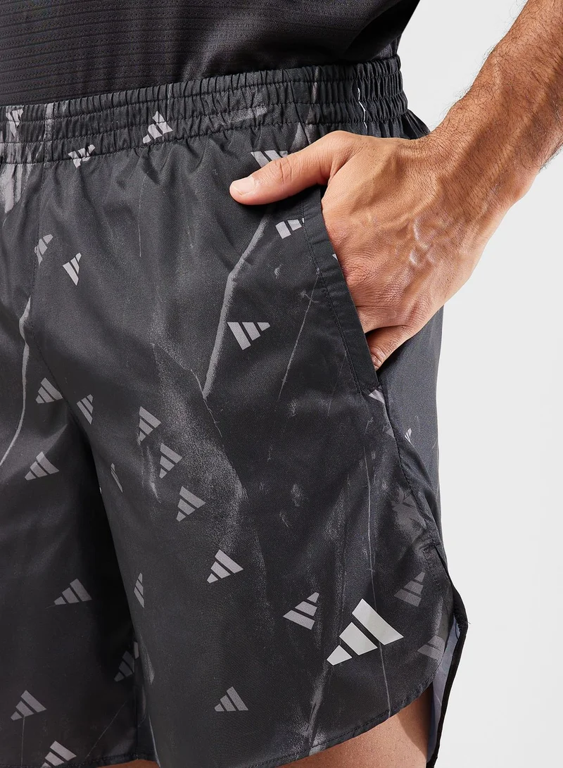 Adidas Run It Brand Love Shorts