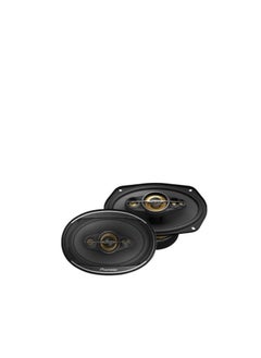 Pioneer TS-A6988S 700W Max/120W RMS 5-Way Speaker, 9-Inch Length x 6-Inch Height, Black  - Image 1