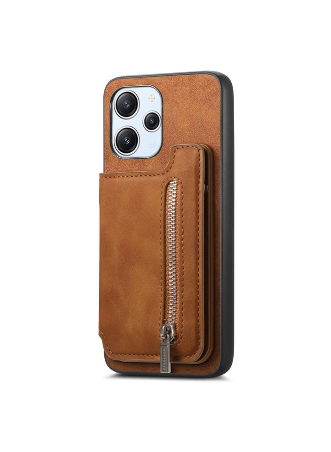 S-TOP Case For Redmi Note 14 Pro+ 5G Retro MagSafe Zipper Wallet Card Bag Back Phone Case - Image 2