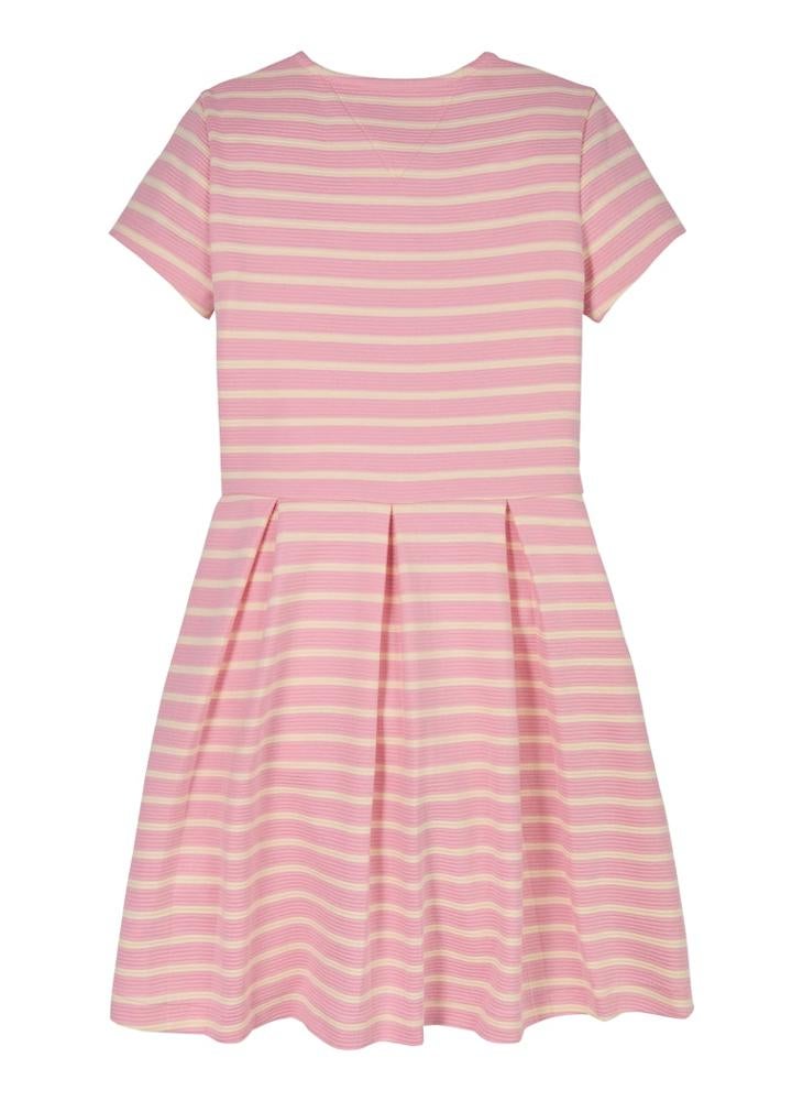 TOMMY HILFIGER - Youth Ottoman Skater Stripe Mini Dress - Image 1