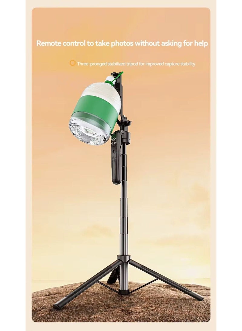 BlueFire AI Auto Following Tripod with Face Tracking, Wireless Remote Control, 360° Rotation, Adjustable Height up to 160cm, Aluminum Alloy Selfie Stick Tripod, Intelligent Shooting, Live Streaming Stand, Portable Foldable Tripod for Smartphone Video Recording - Image 3