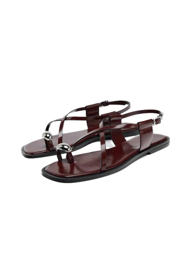 زارا صنادل بحزام واحد - Image 5