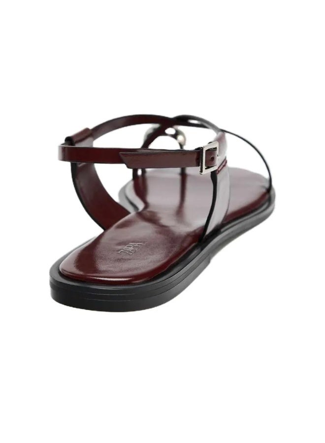 زارا صنادل بحزام واحد - Image 3