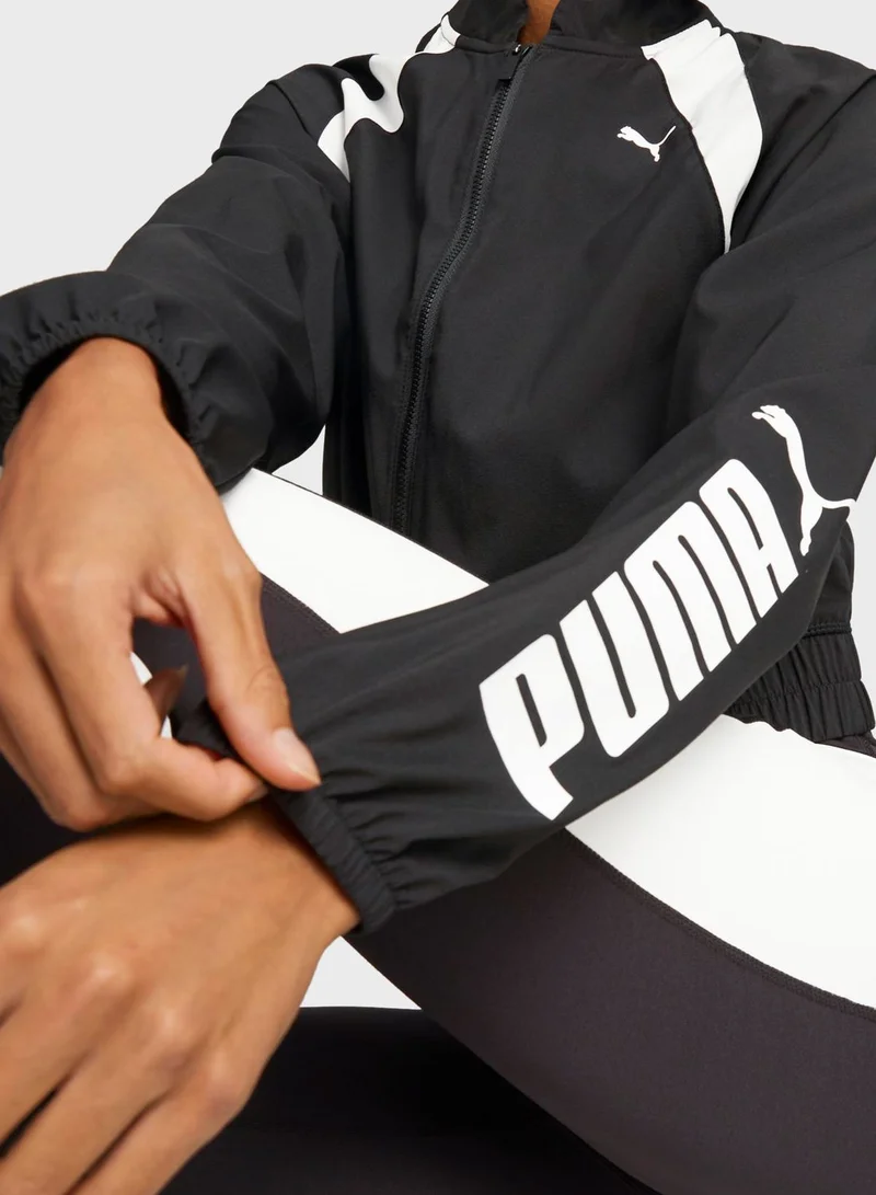 PUMA Fashion Fit Woven Track Jacket