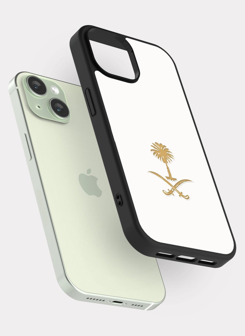 بكسلات كفر ايفون 15 شعار السعوديه - Image 2