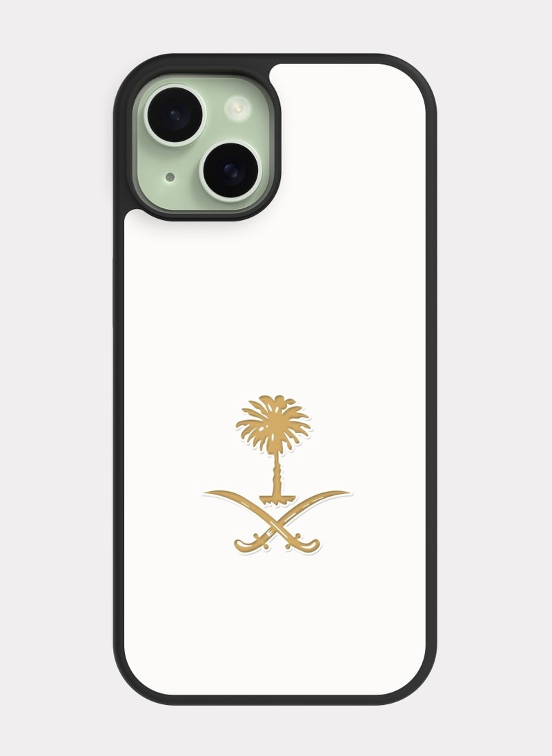 بكسلات كفر ايفون 15 شعار السعوديه - Image 1