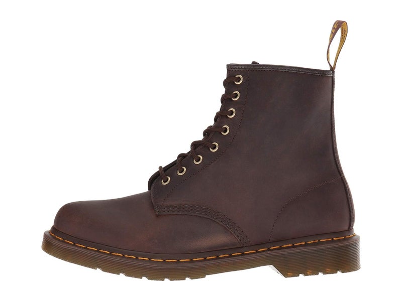 Dr Martens Dr. Martens Unisex 1460 Crazy Horse Leather 8 Eye Boot, Dark Brown, 8 Women/7 Men - Image 1