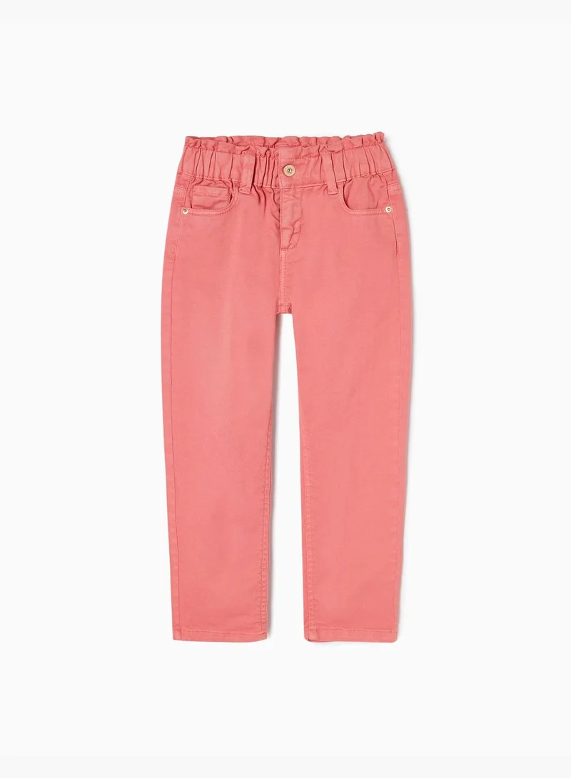 زيبي Zippy Twill Paperbag Trousers For Girls