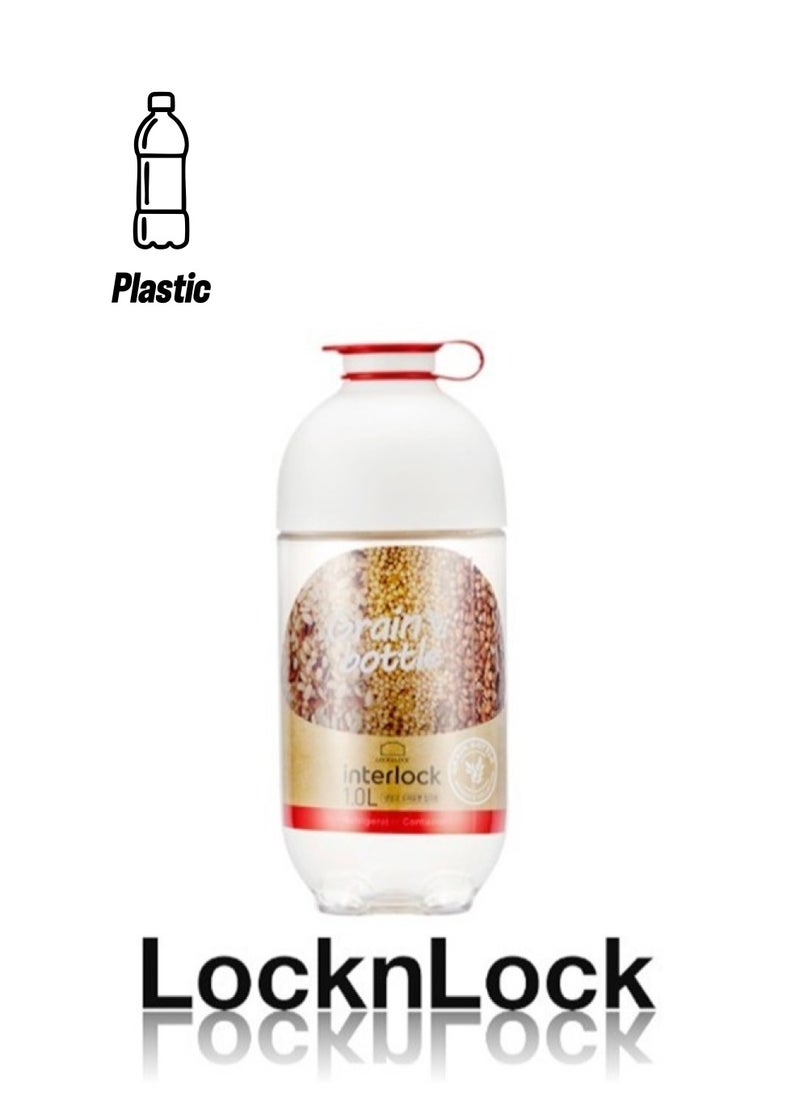 LOCK & LOCK - LocknLock 1L Interlock Grain Container – BPA-Free Food Storage with Clear Body for Easy Visibility - Image 1