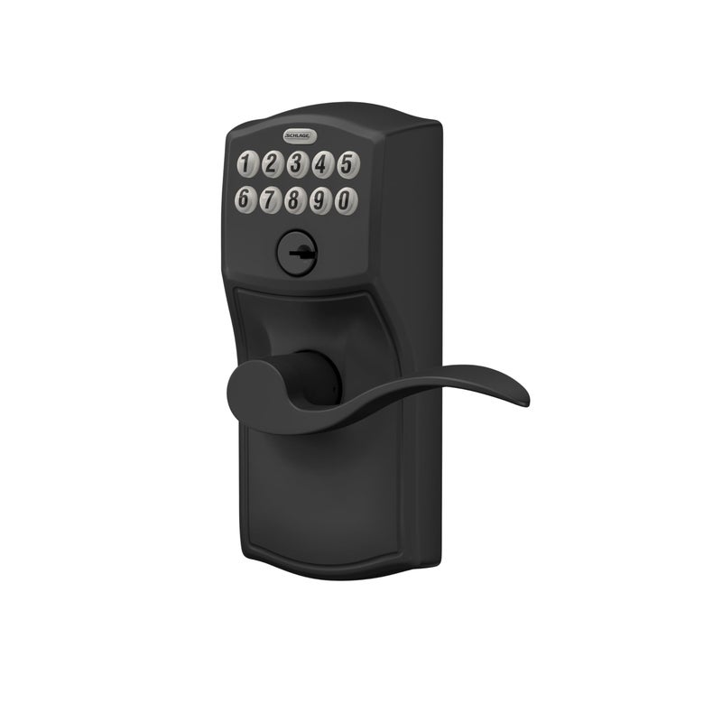 SCHLAGE FE595 CAM 622 Acc Keypad Entry with Flex Electronic Lock, Matte Black - Image 3