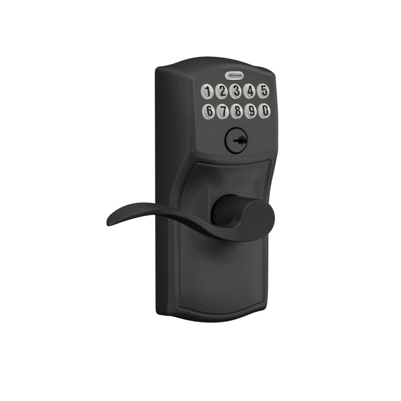SCHLAGE FE595 CAM 622 Acc Keypad Entry with Flex Electronic Lock, Matte Black - Image 2
