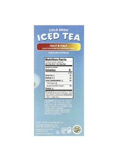 CELESTIAL SEASONINGS Celestial Seasonings, Cold Brew Iced Tea, Half & Half Black Tea with Natural Lemonade, 18 Tea Bags, 1.1 oz ( 33 g)  - Image 2