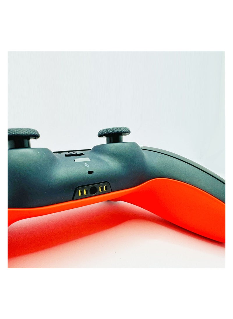 Craft - CRAFT by MERLIN PAINTED PLAY STATION 5 DUAL SENSE WIRELESS CONTROLLER BLACK NEON - Image 1