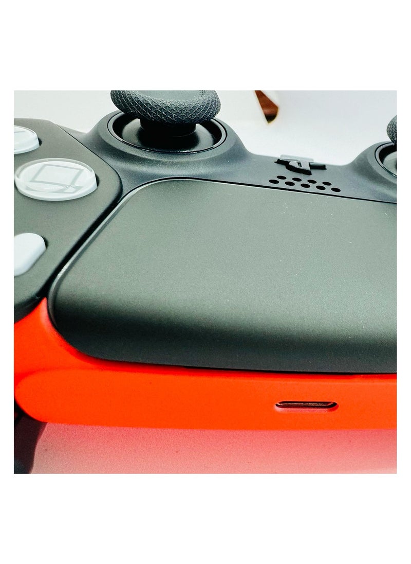 Craft - CRAFT by MERLIN PAINTED PLAY STATION 5 DUAL SENSE WIRELESS CONTROLLER BLACK NEON - Image 1