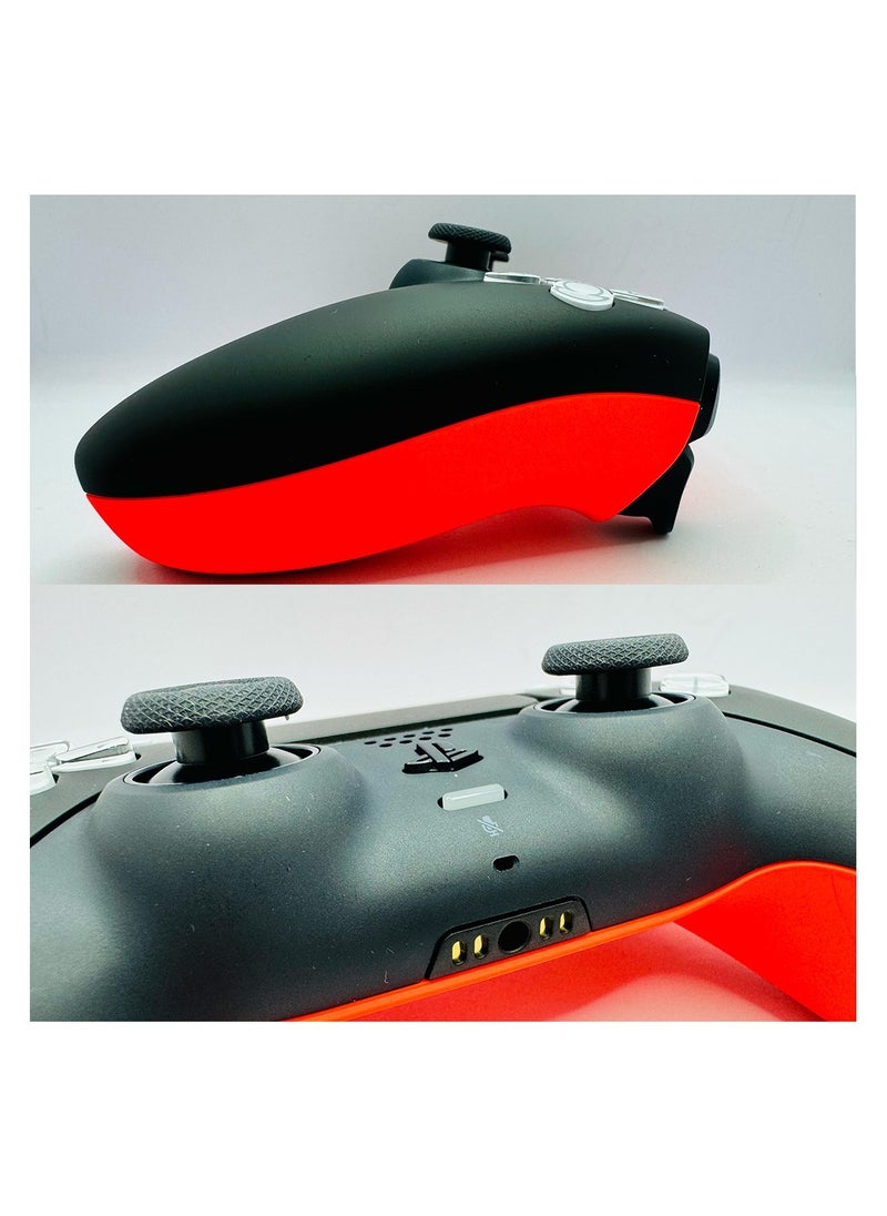 Craft - CRAFT by MERLIN PAINTED PLAY STATION 5 DUAL SENSE WIRELESS CONTROLLER BLACK NEON - Image 1
