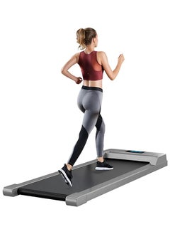 Walking Pad  Treadmills Ultra Slim Electric Treadmill Smart Walking Pad treadmill machine Portable Safety Non Holder Gym and Running Device  Grey