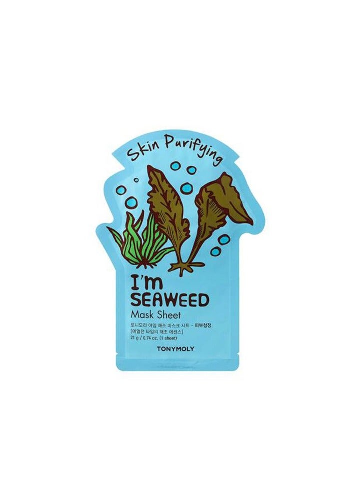 توني مولي ماسك للوجه أيم ريل بالأعشاب البحرية لتنقية البشرة من توني مولي