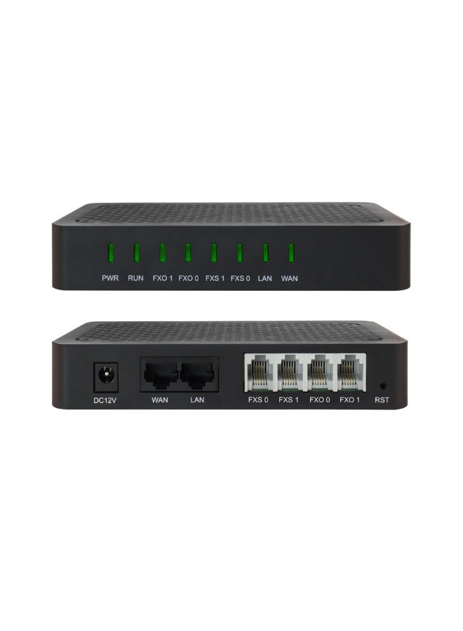 DINSTAR بوابة VoIP هجينة تناظرية Dinstar DAG1000-2S2O - Image 1