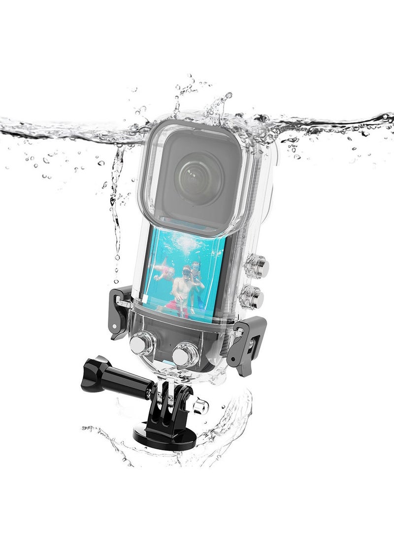 Generic 1 x 5 pcs INSTA360 X3 Invisible Camera Diving Case X3 waterproof shell without camera 