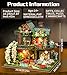 Spilay DIY Miniature Dollhouse Kit Fairy Garden Miniature Dollhouse with LED Light Mini House Building Kit Book Nook for Adult Creative Bookshelf Decoration Unique Gift - Image 4